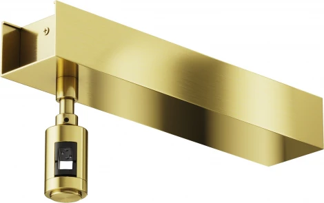 Основание потолочное Short для блока питания с вводом питания Flarity латунь Maytoni Accessories for tracks Flarity TRA156С-BB1-BS