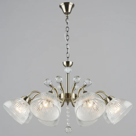 Подвесная люстра Reluce 06142-0.4-08 AB (220V, на цепи)