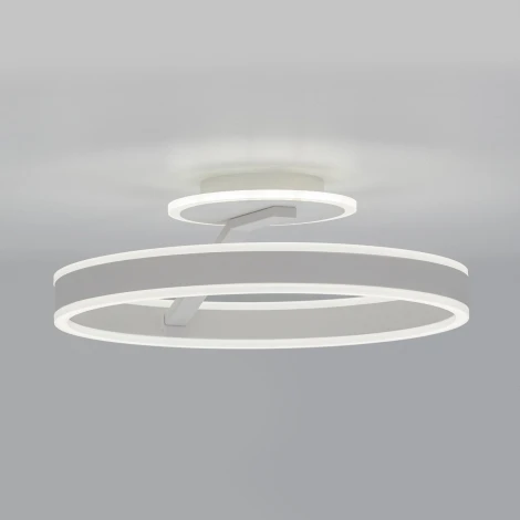 Потолочная люстра на штанге Citilux Дуэт CL719740 (регулировка яркости, LED, 220V, пульт управления, кольцо)