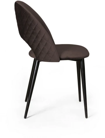 Стул Max ромб, бархат антрацит 14 Top Concept custom 78096