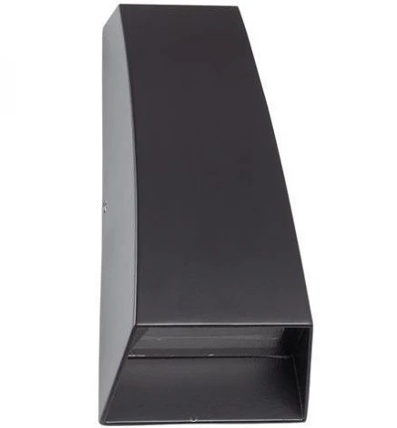 Светильник настенный уличный светодиодный Horoz Selvi, 1 плафон, черный, прозрачный