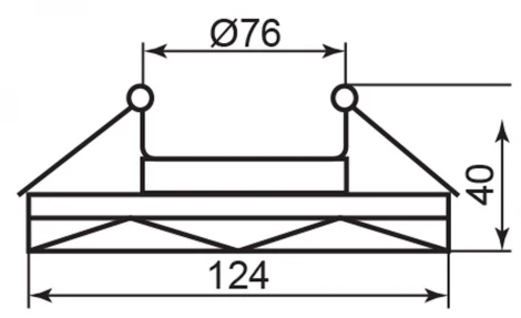 Встраиваемый точечный светильник Feron 20148 (220V)