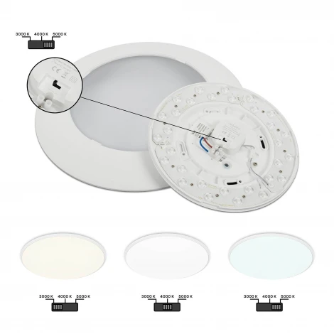 Потолочный светильник светодиодный круглый Mantra Slim 8690