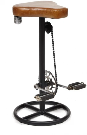 Стул Барный Secret De Maison VELOS ( mod. 4130-CST) Античный светлый (металл/кожа буйвола)