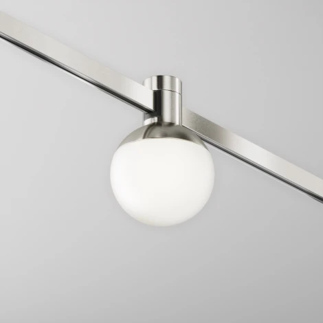 Трековый светильник магнитный 24V 5W Maytoni Luna TR149-1-5W4K-PT (LED, шар)