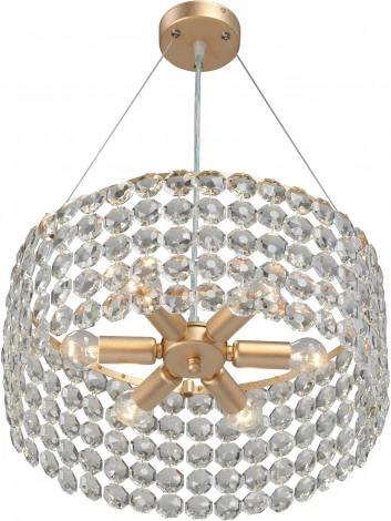 Подвесная люстра Vitaluce V5329-8/6S (220V, на тросе, круглые)