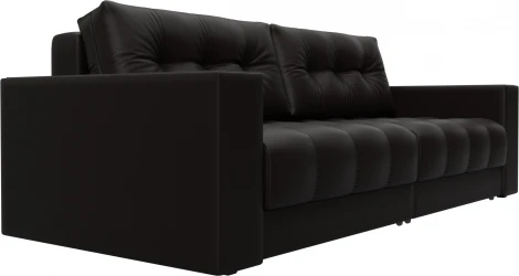 Диван прямой с декором Лига-049 НПБ Лига Диванов (Экокожа) арт.128399