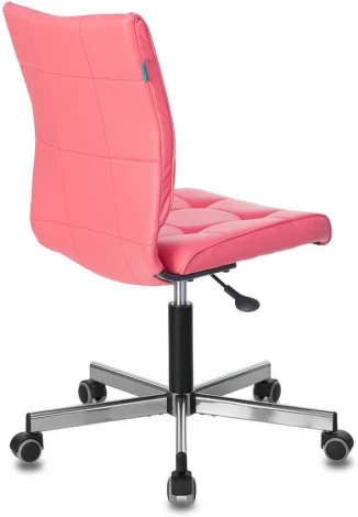 Кресло Бюрократ CH-330M/PINK без подлокотников розовый Lincoln 205 искусственная кожа крестовина металл Stool Group арт.УТ000002987