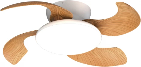 Потолочная люстра светодиодная с вентилятором Mantra Aloha 8234 (регулировка яркости, 220V, пульт управления, круглые)