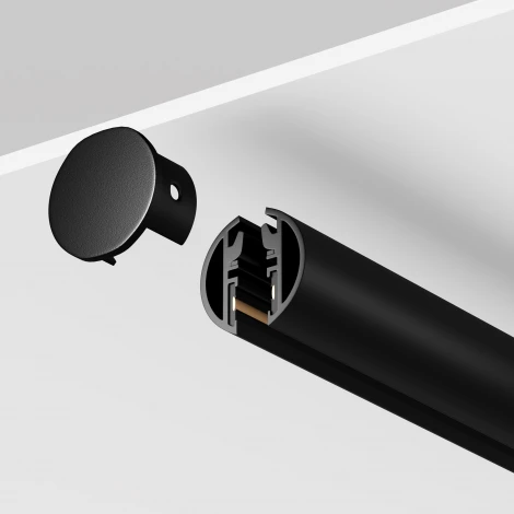 Шинопровод накладной/подвесной магнитный Maytoni Busbar trunkings Levity TRX184-R-112B (24V)