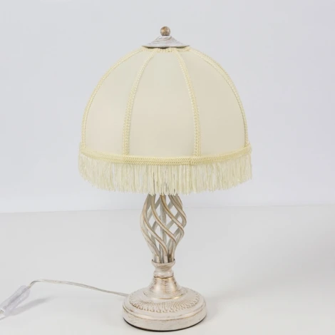 Интерьерная настольная лампа бахрома с выключателем Citilux Базель CL407801