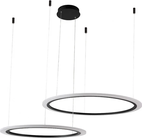 Подвесной светильник Crystal Lux MANZANA SP53W LED D600+800 BLACK