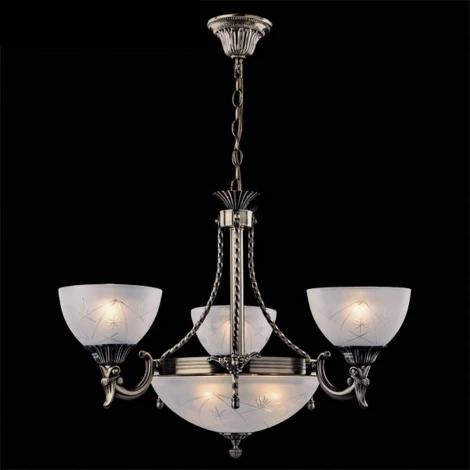 Подвесная люстра Eurosvet 60006 60006/6 античная бронза