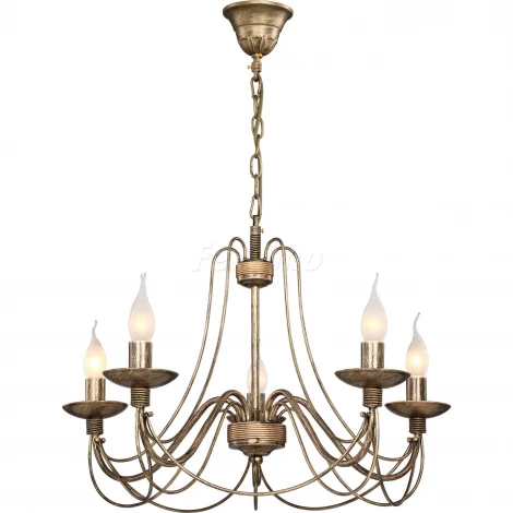 Подвесная люстра F-Promo Chateau 2163-5P (220V, на цепи, подсвечник, свеча)