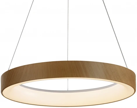 Подвесной светильник Mantra Niseko 8628 (регулировка яркости, LED, 220V, пульт управления, на тросе, кольцо)