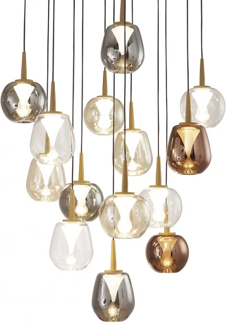 Подвесной светодиодный светильник каскадный Mantra Andromeda 8935+14PL