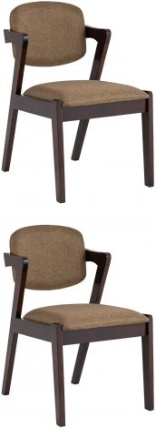 Стул обеденный Stool Group VIVA кофейный 2 шт. УТ000036443