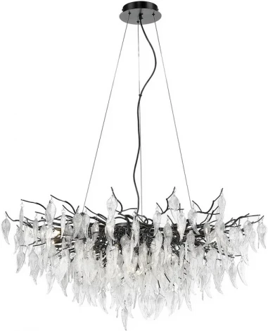Подвесная люстра Wertmark Daniela WE182.15.023 (220V, на тросе, листья, ветки)