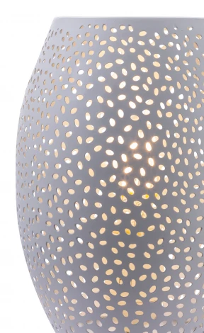 Интерьерная настольная лампа Globo Narri 24002W (220V, выключатель)