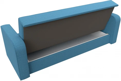 Диван-книжка Тур (Голубой/Рогожка) Лига Диванов арт.125624