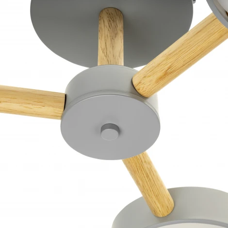 Потолочная люстра светодиодная на штанге с ДУ Ritter Scandia 51590 0