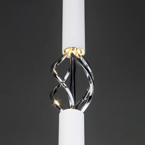 Подвесной светильник Eurosvet Lance 50191/1 LED белый/хром (220V, на проводе)