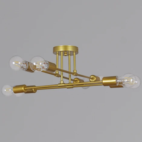 Потолочная люстра на штанге Reluce 90800-0.3-08 GD