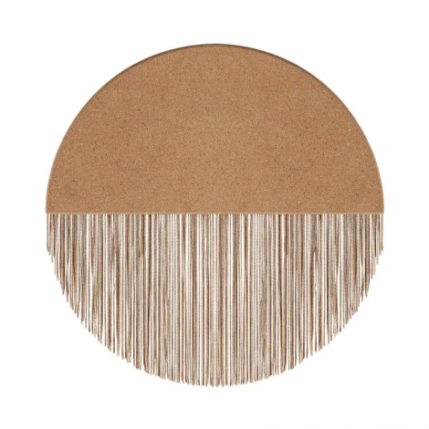 Настенный светильник светодиодный Odeon Light Cork 7073/8WL бежевый/пробка/нити/металл IP20 LED 8W 232Лм 3000K 220V (круглые)