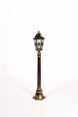Наземный фонарь Oasis Light PETERSBURG lead GLASS 79807lg Gb