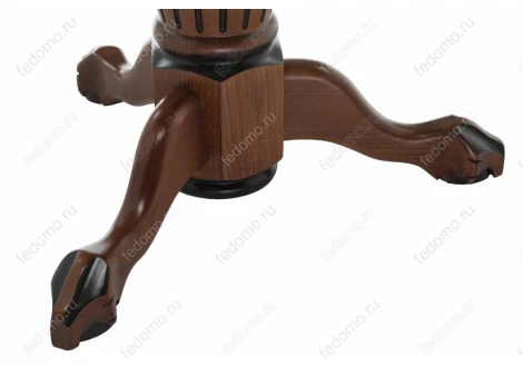 Журнальный столик Woodville Бернард орех с коричневой патиной 406090