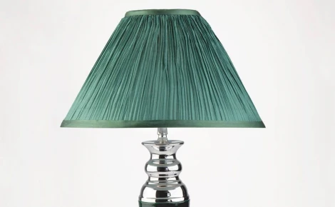 Интерьерная настольная лампа Eurosvet 008A 008/1T GR (зеленый) (220V, выключатель)
