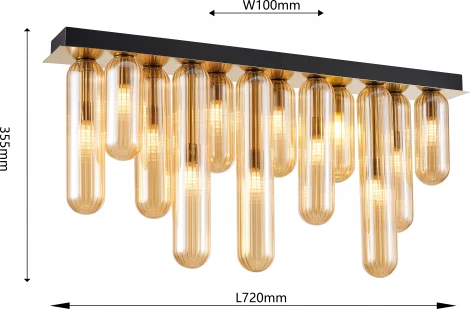 Потолочный светильник Favourite Stalactit 4455-12P (220V)