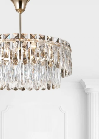 Потолочная люстра на штанге Lumien Hall Kristin LH0066/6C-AB-CL