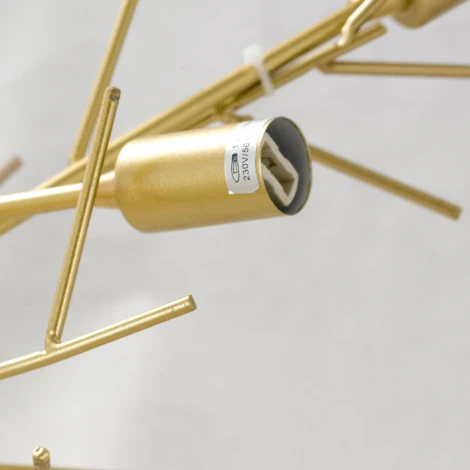 Люстра подвесная LSP-8455 (220V, на тросе, лепестки, IP21)