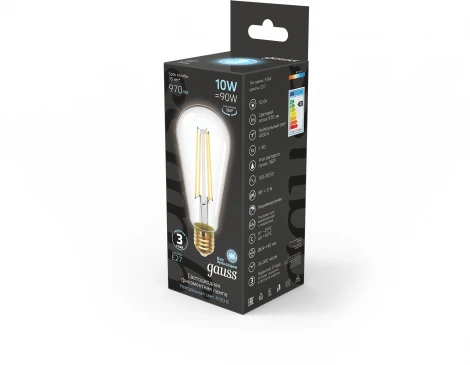 Лампочка светодиодная филаментная Gauss 157802210