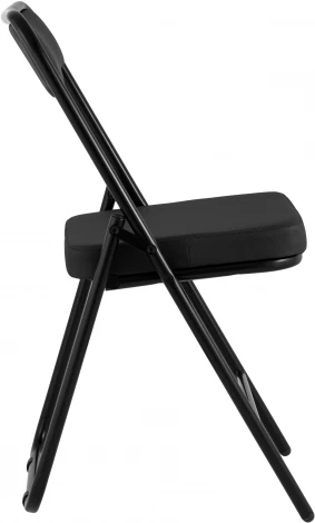 Складной стул Stool Group Джонни экокожа черный каркас черный матовый УТ000035365