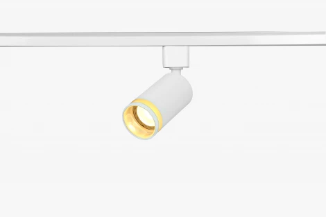 Трековый светильник однофазный 220V ЭРА TR77 - GU10 WH