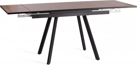 Кухонный стол Tetchair VIGO (ЛДСП,HPL,Металл/Дуб Вотан,Черный)