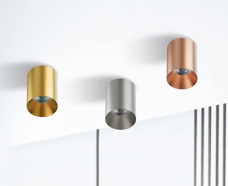 Точечный светильник накладной Italline IT02-027 dark silver 3000K (LED, 220V, круглые)