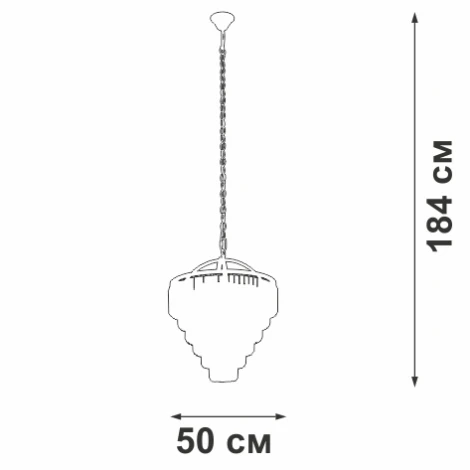Подвесная люстра V58390-8/13 Vitaluce