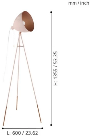Торшер Eglo Chester-P 49039