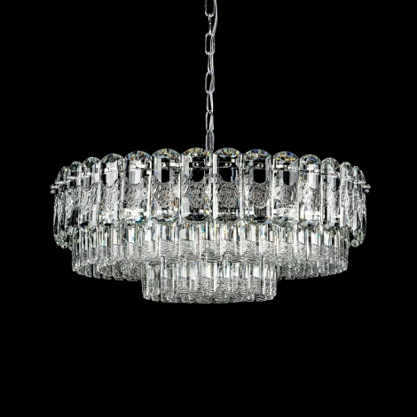 Подвесная люстра хрустальная Modelux ML.7092.600 CR