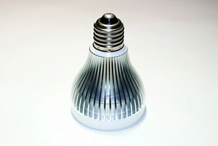 Лампочка светодиодная полусфера серая колба E27 3 Вт 240 lm теплое белое свечение Ledcraft LC-PAR20-E-27-3W-WW