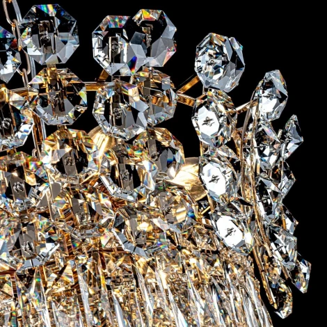 Подвесная люстра хрустальная Modelux MODELUX ML.7550.16 GD