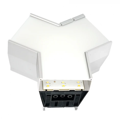 Светильник коннектор 5W 550Lm 3000К-4000К-6400K Y-образный с ручным переключением режимов возмож. соедин. в линию Feron AL4036Y 51873