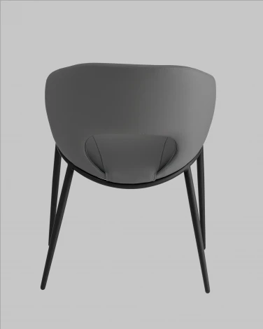 Стул Вивьен экокожа серый Stool Group УТ000042355