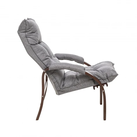 Кресло-трансформер Leset Левада (Фанера,Березовый шпон,Металл,Рогожка/Орех) арт.2500000190261