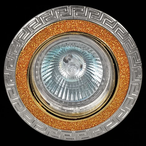 Встраиваемый точечный светильник Reluce 01021-9.0-001AK MR16 SG+CR (12V, круглые)