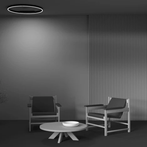 Потолочный светильник светодиодный Rim MOD058CL-L50BK Maytoni