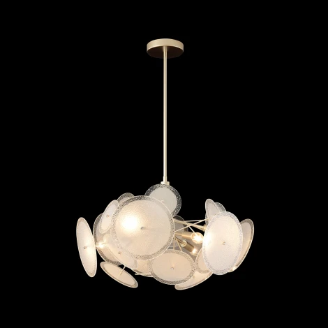 Потолочная люстра на штанге Crystal Lux DANDELION SP6 GOLD